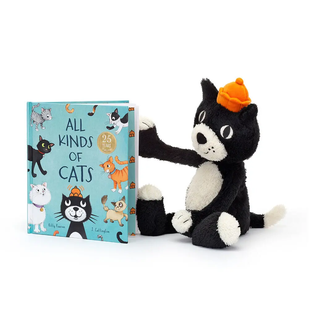All Kinds of Cats Book &  Jack Medium